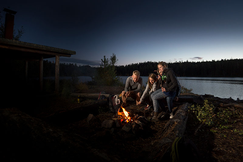 Fishing in the heart of Sweden